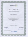Certyfikat - Profesjonalna ochrona przed Alergenami Wewnątrzmieszkalnymi. Certyfikat - Profesjonalna ochrona przed Alergenami Wewnątrzmieszkalnymi.