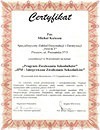 Certyfikat uczestnictwa w Warsztatach nt. Program Zwalczania Szkodników, IMP - Integrowane Zwalczanie Szkodników. Certyfikat uczestnictwa w Warsztatach nt. Program Zwalczania Szkodników, IMP - Integrowane Zwalczanie Szkodników.